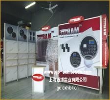 便攜式展覽組合架 環(huán)保、可重復(fù)使用的展示解決方案