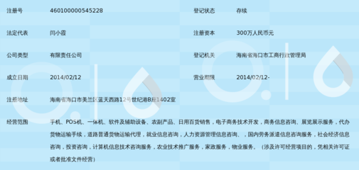 海南豪進商貿有限公司 一站式商務信息咨詢解決方案